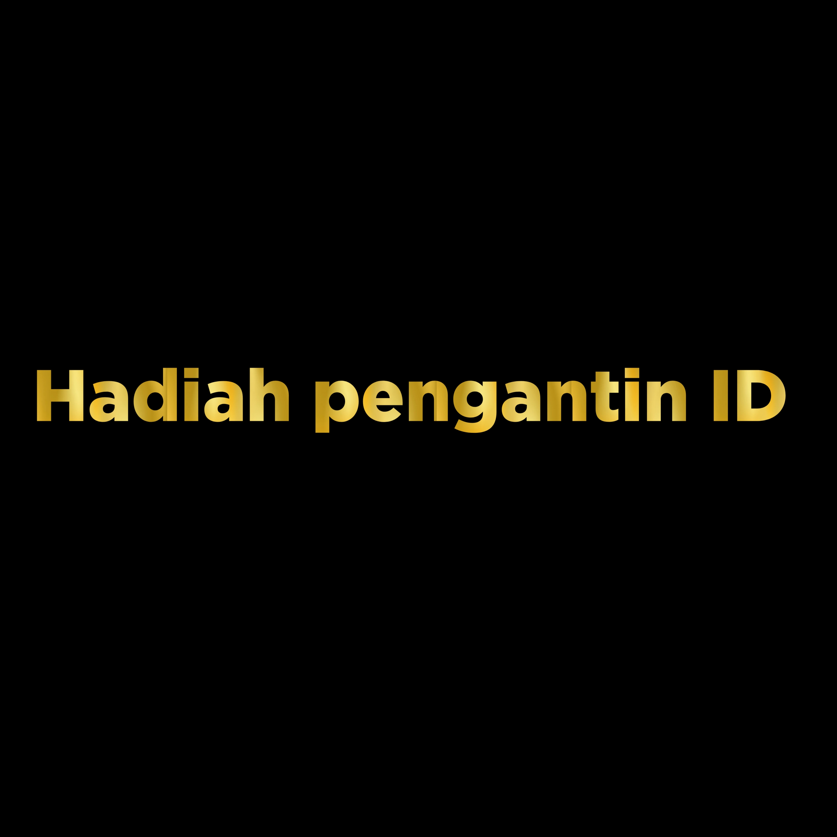 Hadiah pengantin 